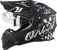 Oneal Sierra Torment Casco Motocross,  nero-bianco,  dimensione S per uomo