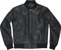 Pando Moto Falcon Aviator Giacca di pelle,  nero,  dimensione 2XL per uomo