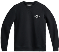 Pando Moto John Wing Pullover,  nero-bianco,  dimensione 2XL per uomo