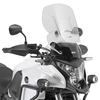 Parabrezza GIVI Airflow trasparente,  410-530 mm di altezza,  410 mm di larghezza per Honda Crosstourer 1200 (12-15) Parabrezza