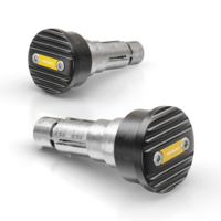 Pesi estremità barra WAVE HIGHSIDER,  oro