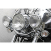 Portalampade FEHLING per fari ausiliari TRIUMPH Thunderbird div.,  argento