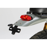 Portatarga LSL Extreme,  adatto per parafango GfK,  argento