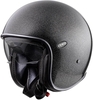 Premier Vintage U9 Glitter Silver Casco Jet,  argento,  dimensione XL per uomo