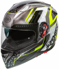 Premier Vyrus EM Y 17 casco,  grigio-giallo,  dimensione M