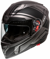 Premier Vyrus ND 17 BM Casco,  nero-argento,  dimensione L per uomo