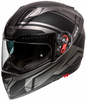 Premier Vyrus ND 17 BM Helmet Casco,  nero-argento,  dimensione XL