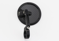 PROTECH MAGAZI specchio XC-100 CNC fresato alluminio/carbonio/vetro a specchio nero,  nero