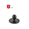 RAM Mounts Arrotondato piastra base (AMPS) - B-ball (1 pollice)