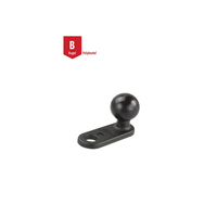RAM Mounts Montaggio di base moto con foro 11 mm - B-ball (1 pollice)