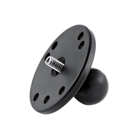 RAM Mounts Piastra di base con vite da 1/4 di pollice-20 grub - per la connessione della fotocamera
