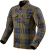 Revit Bison 2 H2O Camicia Moto,  blu-marrone,  dimensione S per uomo