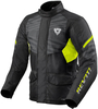 Revit Duke H2O Giacca tessile moto,  nero-giallo,  dimensione 2XL