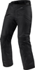 Revit Factor 5 H2O impermeabile Moto Tessile Pantaloni,  nero,  dimensione S per uomo