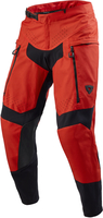 Revit Peninsula Pantaloni tessili da moto,  nero-rosso,  dimensione 3XL