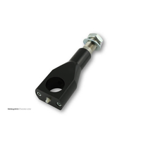 Ritz Alu-Riser Big Bone stile piatto,  nero,  40 mm,  1 1/4 di pollice,  con guida interna via cavo,  nero