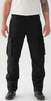 Rokker Black Jack Cargo Pantaloni tessili moto,  nero,  dimensione 29