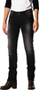 Rokker The Donna Black Jeans Moto Donna,  nero,  dimensione 30 per donne