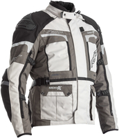 RST Adventure-X Giacca tessile moto,  grigio-bianco,  dimensione S per uomo