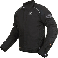 Rukka Herm Gore-Tex Giacca tessile moto,  nero-argento,  dimensione 66