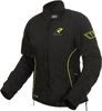 Rukka Hermia Gore-Tex Giacca tessile moto da donna,  nero-giallo,  dimensione 34 per donne