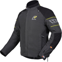 Rukka R-EX 2.0 impermeabile Giacca tessile moto,  nero-grigio,  dimensione 60 per uomo