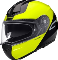 Schuberth C3 Pro Split Casco,  nero-giallo,  dimensione S