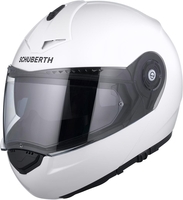 Schuberth C3 Pro White Casco,  bianco,  dimensione XL