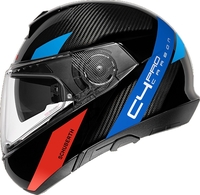 Schuberth C4 Pro Carbon Avio 3K Casco,  blu,  dimensione S