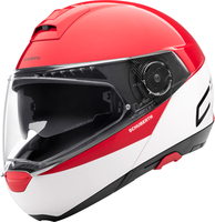 Schuberth C4 Pro Swipe Casco,  bianco-rosso,  dimensione XS per uomo