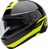 Schuberth C4 Pulse casco,  nero-giallo,  dimensione L