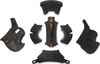 Schuberth C5 / E2 Set diPad centrali,  nero,  dimensione S per uomo