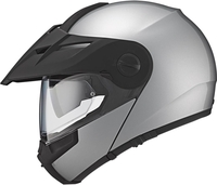 Schuberth E1 Adventure Casco,  argento,  dimensione XS per uomo