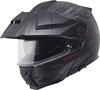 Schuberth E2 Atlas Casco apribile Adventure,  nero-grigio,  dimensione S per uomo