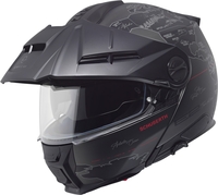 Schuberth E2 Atlas Casco apribile Adventure,  nero-grigio,  dimensione S per uomo