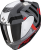 Scorpion EXO 391 Arok Casco,  nero-grigio-rosso,  dimensione M