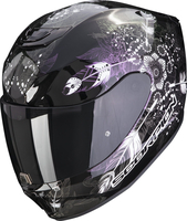 Scorpion EXO 391 Dream Casco da donna,  nero-porpora,  dimensione M