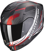 Scorpion EXO 391 Haut Casco,  nero-rosso,  dimensione S