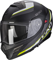 Scorpion EXO 930 Navig Casco,  nero-grigio,  dimensione L