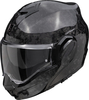Scorpion EXO-Tech Evo Carbon Onyx Casco,  nero,  dimensione S per uomo