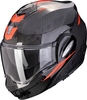 Scorpion Exo-Tech Evo Carbon Rover Casco,  nero-rosso,  dimensione M