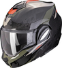Scorpion Exo-Tech Evo Carbon Rover Casco,  nero-verde,  dimensione L