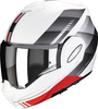 Scorpion Exo-Tech Evo Genre Casco,  grigio-bianco,  dimensione M