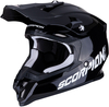 Scorpion VX-16 Air Casco Motocross,  nero,  dimensione S