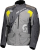 Scott Dualraid Dryo Giacca tessile motociclistica,  grigio-giallo,  dimensione 4XL
