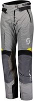 Scott Dualraid Dryo Pantaloni Tessili Moto Da Donna,  grigio-giallo,  dimensione 36 per donne