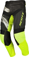 Scott Evo Dirt Caviar Black Pantaloni da motocross,  nero-giallo,  dimensione 36 per uomo