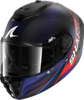 Shark Spartan RS Speed Tech Casco,  nero-rosso-blu,  dimensione S per uomo