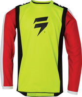 Shift Whit3 Label Race 2 Bambini Motocross Jersey,  rosso-giallo,  dimensione XL