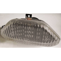 Shin YO LED taillight con vetro colorato,  SU-KI GSF 600 Bandit -99,  GSF 1200 -00,  nero